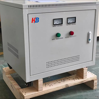 Transformateur triphasé SG 50 kVA 220 V vers 380 V avec disjoncteur d'entrée CE ISO9001 en stock, livraison rapide