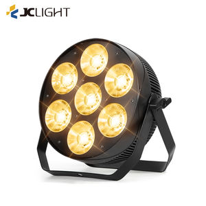 Lumière de surface COB 7*50W blanc chaud et blanc froid, en aluminium plat, 7 yeux LED COB Par Light, <span class=keywords><strong>Peaky</strong></span> <span class=keywords><strong>Blinders</strong></span> Audience Flat Cob Par Light - Product Image 5