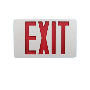 Señales de salida de emergencia y luces de evacuación de incendios que cumplen con la normativa de EE. UU. Batería de iones de litio LED IP33 Garantía nominal de 5 años - Product Image 2