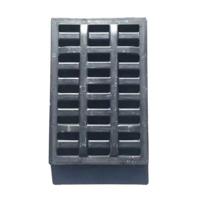 EN124 A15 D400 heavy duty plastic composite FRP/GRP/smc drainage gully grating