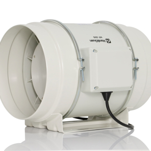 Hon & Guan 8 inch thông gió xả EC miễn phí kiểm soát tốc độ với yên tĩnh Duct fan hâm mộ HF-200PE OEM/ODM - Product Image 1