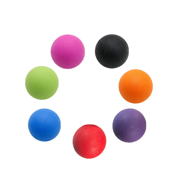 High Quality Relaxation Yoga Mutil Color Gym Training Massage Deep Tissue Muscle Yoga Tpe Massager Fascia Ball