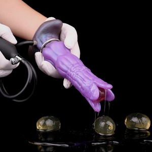 Ovipositor con forma de monstruo de fantasía que pone huevos, fuerte estimulación del punto G, bomba de aire, juguete sexual para adultos, mujeres y parejas, venta al por mayor. - Product Image 3