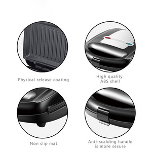 Multifunction Breakfast Maker Electric 220V Plastic Housing Sandwich <b>Waffle</b> Donut Maker - Product Image 4