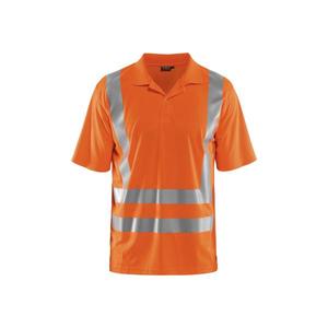 BLAKLADER - 339110115300S UV <b>Polo</b> Shirt Hi-Vis <b>Orange</b> - EAN 7330509501115 HI-VIS WORKWEAR - Product Image 1