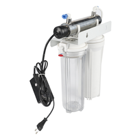 Miniq-machine de purification d'eau, avec robinet en acier UV, 3 étapes