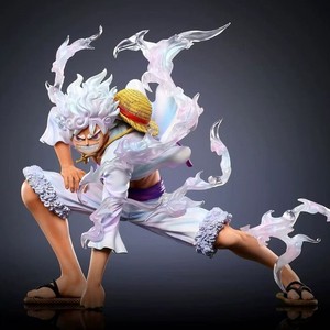 Figurine PVC Nika Road GK faite à la main, modèle de collection de l'animation One Piece, <span class=keywords><strong>Luffy</strong></span> en deuxième vitesse, cinquième vitesse, cadeau, jouet, ornement - Product Image 6