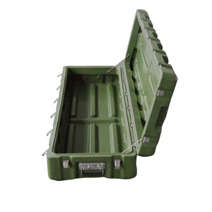 Boîtes <span class=keywords><strong>de</strong></span> rangement hermétiques avec loquet, grands coffres rigides pour équipement, caisses utilitaires d'extérieur empilables avec poignées - Product Image 3