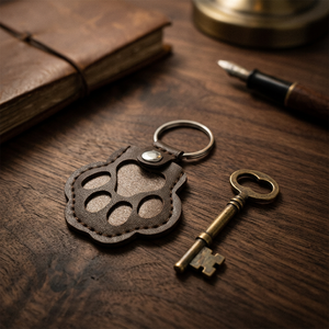 Portachiavi Ciondolo Moderno in Pelle Ecologica per Pelo di Cane Gatto, Leggero, Confortevole, Anti-Smarrimento, Ornamento Commemorativo - Product Image 6