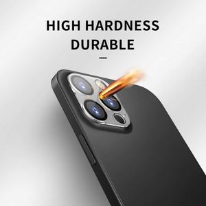 Protecteur d'objectif en verre trempé imprimé en sérigraphie 3D avec base jaune, coque arrière rigide pour caméra pour iPhone 14 Pro / iPhone 15 - Product Image 2