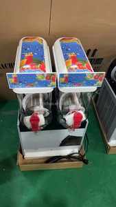 เครื่องทำน้ำแข็งปั่นอัตโนมัติแบบขายส่งใหม่ 2/3/4 ถัง พร้อมคอมเพรสเซอร์เชิงพาณิชย์ สำหรับทำสมูทตี้ ไอศกรีม โยเกิร์ต นม 3 รสชาติ - Product Image 3