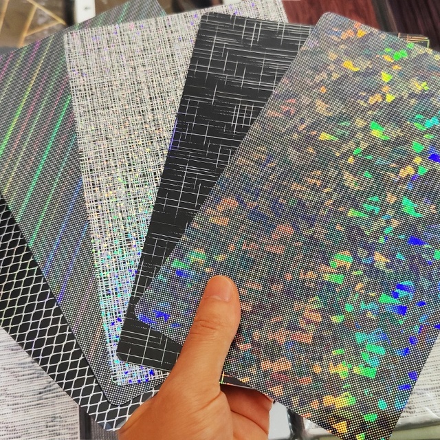 Embossing Phone Back Sticker Skin Mobile Phone Laser Shiny Protective Back Sticker Back Films