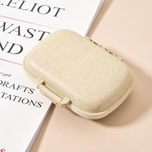 Mini estuche organizador de pastillas portátil, caja de pastillas de 8 rejillas, contenedor de almacenamiento de tabletas, caja de pastillas de medicina semanal, caja dispensadora de medicamentos - Product Image 6