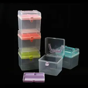 Double Layer Jewelry Children Toys Makeup Transparent Plastic Storage Box