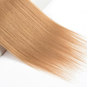 Nouvelle perruque chapeau de conception innovante, pré-coupée, à couches, en cheveux humains Remy traités de qualité supérieure, vierges européens, blond roux clair, 150% - Product Image 4