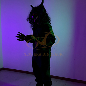 <span class=keywords><strong>Masque</strong></span> en tissu métallique Animatronic Horror Monster Ghost Contrôle humain Décorations imperméables pour maison hantée Centre commercial Public - Product Image 5