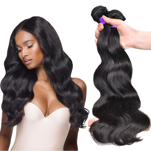 Extensiones <span class=keywords><strong>de</strong></span> Cabello Ondulado al por Mayor, Cabello Virgen Brasileño Remy Crudo Sin Procesar, Alineado con la Cutícula, Doble Trama, Buena Calidad - Product Image 1