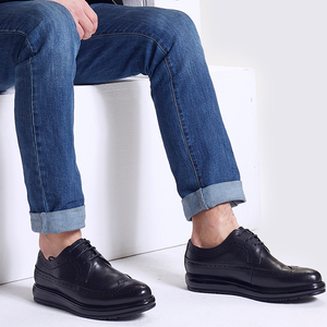 Zapatos de Vestir Oxford de Cuero Clásicos Personalizados para Hombre, Zapatos Casuales de Invierno para Oficina, Zapatos de Moda para Hombre - Product Image 6