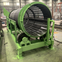 Machine à vermicompostage, petite machine de criblage de roches à tambour rotatif