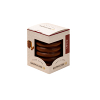 Boîtes en papier kraft rigide pliable en noir imprimées sur mesure Impression écologique sur deux côtés pour l'emballage de cadeaux au détail