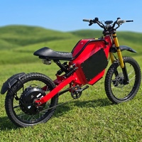 Bicicleta Eléctrica HCBK-SS80 25000W, Batería 84V75AH, Alcance 200km, Velocidad Máxima 150km/h, Stealth Bomber