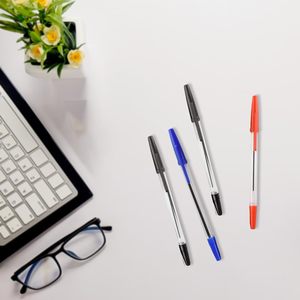ปากกาเจลคุณภาพดีเยี่ยม หมึกสีดำ หัว 1.0 มม. ปากกาลูกลื่นพลาสติกแบบกำหนดโลโก้ได้ สำหรับใช้ในโรงเรียน ขายส่ง - Product Image 2