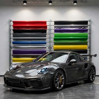 Film de protection automobile OEM en TPU aliphatique, résistant aux rayures, auto-réparateur, hydrophobe, couleur TPU PPF