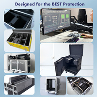 APEX CASES RK-SP-4U OEM - Estuche de Transporte Resistente a Impactos para Mezclador, Equipo de Sonido PA, Servidor en Vivo y Amplificador de Audio