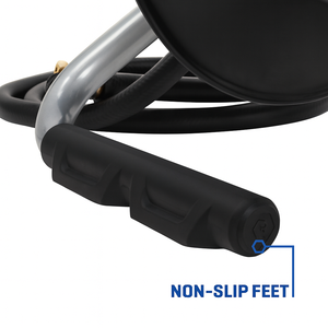 Enrouleur de tuyau portable en acier 16,73x16,73x18,38 m, 75 pieds, hybride polymère PVC, industriel, automobile, à ressort, enroulement automatique ODGGAR016 - Product Image 4