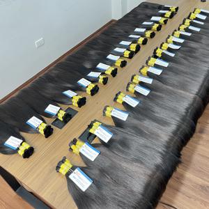 Producto de alta calidad, cabello a granel de un solo donante, 100% cabello humano vietnamita crudo, cutícula alineada, precio al por mayor - Product Image 1