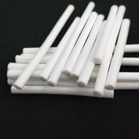 Mèches en coton blanc naturel de 8 mm pour inhalateurs d'arômes et diffuseurs d'huiles essentielles pour voiture, bouchons et fermetures de bouteilles