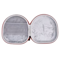 Étui de transport pliable universel pour casque audio, léger et portable, en EVA rigide, avec option de logo personnalisé et fermeture éclair