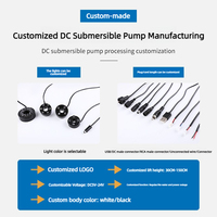 Mini pompe à eau submersible USB DC5V pour fontaine à boire pour poissons/crevettes/t Tortues, boîte en plastique écologique