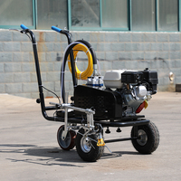 Machine de marquage routier à peinture froide à bas prix, haute efficacité, pour la traçage de lignes de stationnement
