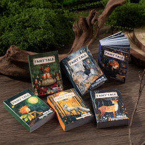 50-Pack Fairy Tale Mini Autocollant Livre <span class=keywords><strong>Petit</strong></span> Livre Série Thème Décoratif Manuels pour Bibliothèque ou Décoration de Chambre - Product Image 3