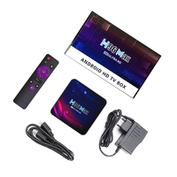 Récepteur de télévision par satellite H96 Max V11 RK3318 Android 11.0 4k 2G/4G 16G/32G/64G Ultra HD 2.4GHz/5.8GHz AC wifi + 100M Android tv box