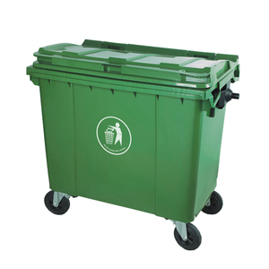 660l big trash can plastic pedal plastic garbage bin