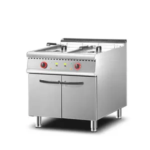 Commercial Catering Fast Food Restaurant Kitchen Equipment With Gas Range Griddle Oven Fryer