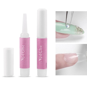 Mini fausse <span class=keywords><strong>colle</strong></span> pour presse acrylique sur les <span class=keywords><strong>ongles</strong></span> <span class=keywords><strong>colle</strong></span> à pointe d'ongle professionnelle <span class=keywords><strong>colle</strong></span> adhésive pour <span class=keywords><strong>ongles</strong></span> longue durée <span class=keywords><strong>Super</strong></span> Net2g - Product Image 4