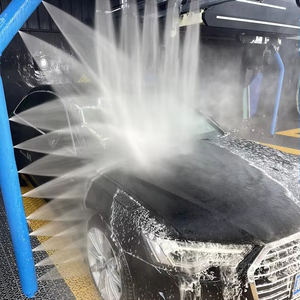 Machine de <span class=keywords><strong>lavage</strong></span> de voiture 360 entièrement <span class=keywords><strong>automatique</strong></span> de haute qualité conception <span class=keywords><strong>sans</strong></span> <span class=keywords><strong>brosse</strong></span> <span class=keywords><strong>sans</strong></span> contact avec système de séchage Source d'alimentation électrique - Product Image 1