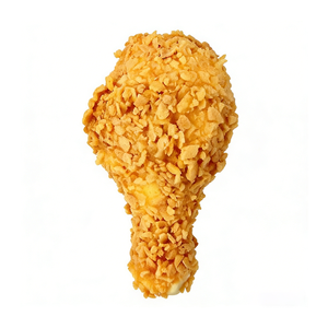 Nouveauté : Glaces 3D en forme de cuisse de poulet frites dorées, avec revêtement croustillant aux céréales, dessert glacé HALAL - Product Image 2