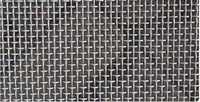 Maille métallique noire en acier inoxydable 316 durable, tissée à plat, pour tamis vibrant industriel robuste
