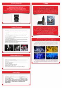 Máquina de Humo DJS de 600W con Carcasa de Aluminio y Madera Roja, a Base de Aceite, 59x50x45, para Juegos - Product Image 3