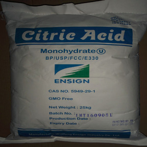 Manufacturer Food grade Citric Acid with <strong>anhydrous</strong> /monohydrate - Product Image 5