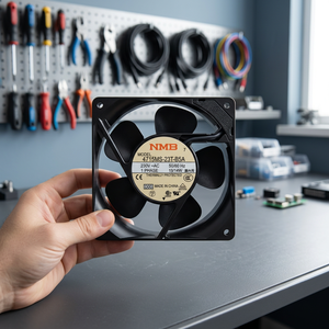 Ventilador Axial NMB 4715MS-23T-B5A 220V 50/60Hz Monofásico con Protección Térmica para Uso en Interiores 12038 RPM 220W - Product Image 2
