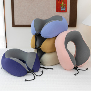 Soft Travel <b>Pillow</b> U <b>Shaped</b> Travel Healthcare Memory Foam Neck Cervical Airplane <b>Pillow</b> Neck Cushion - Product Image 4