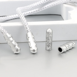 Mode métal aglet lacets conseils métal aglets pour <span class=keywords><strong>Yezzy</strong></span> Aglet lacets cordon pour sweats à capuche - Product Image 5