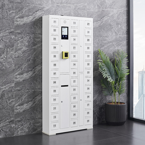 30 Bay Thẻ Tín Dụng Chức Năng Thanh Toán Lưu Trữ Kim Loại <span class=keywords><strong>Key</strong></span> Tủ Thông Minh <span class=keywords><strong>Locker</strong></span> - Product Image 3
