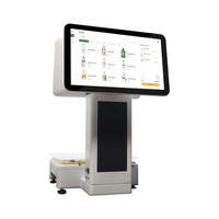 Système POS tout-en-un à double écran 11,6/15/15,6 pouces Windows/Android7 pour magasin de détail avec imprimante et balance électronique
