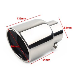 Tubo de Escape Trasero de Acero Inoxidable de Alta Calidad para Automóvil, Punta de Silenciador Compatible con <span class=keywords><strong>Mazda</strong></span> <span class=keywords><strong>3</strong></span> 2010-2013 - Product Image 2